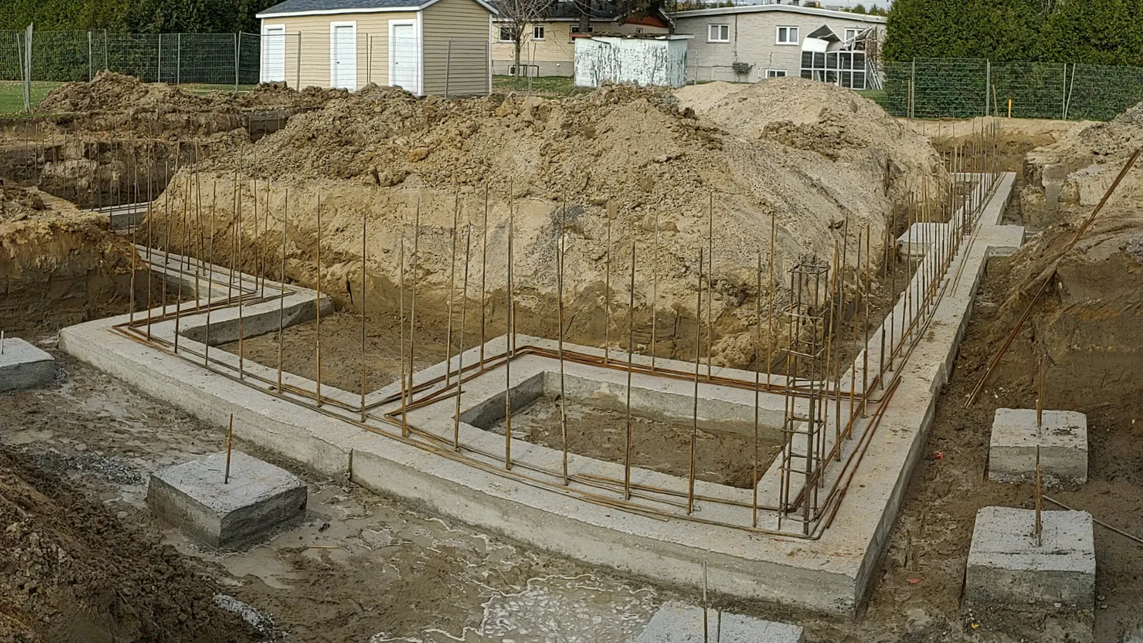 Centre communautaire à Berthierville en phase de construction