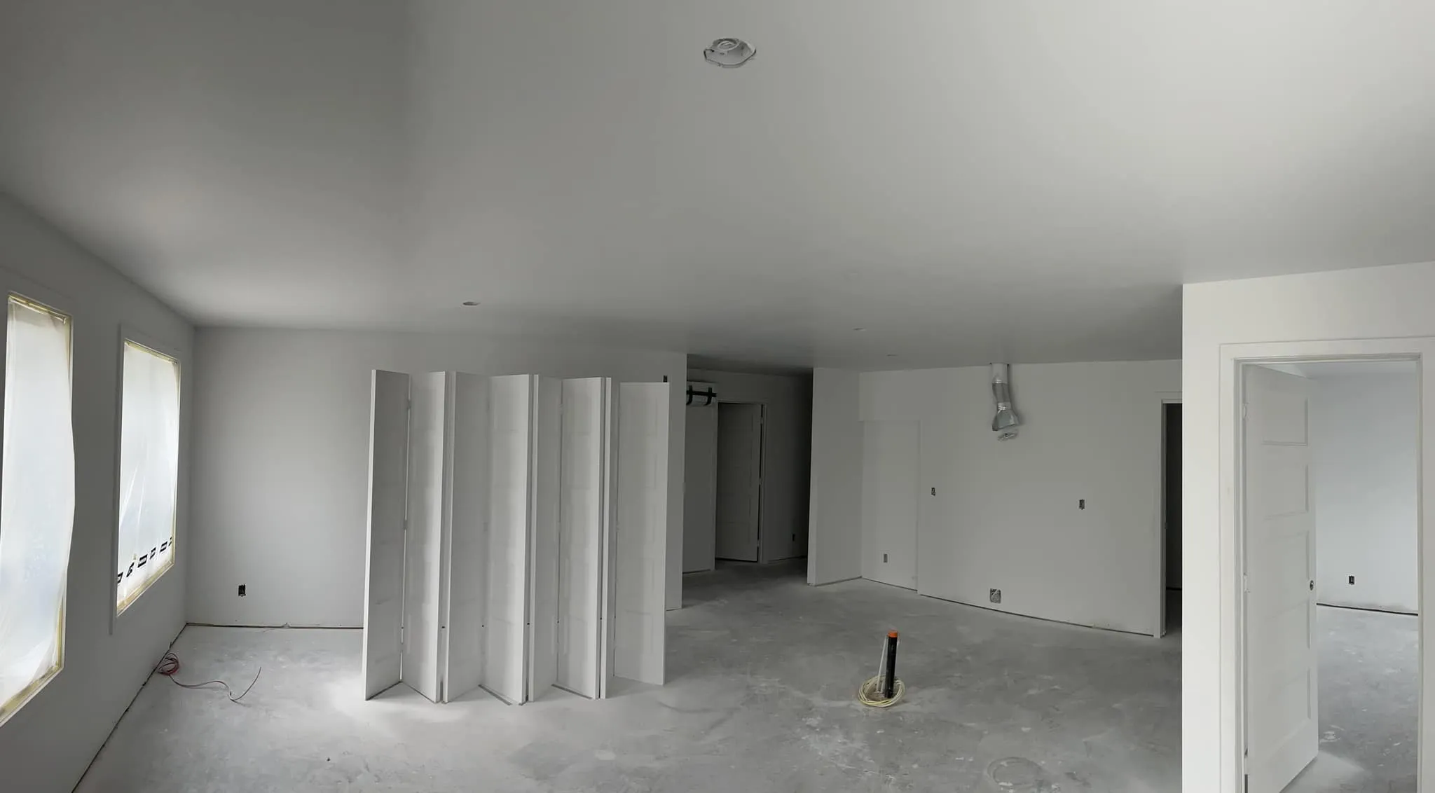 Logement intérieur en finition de gypse